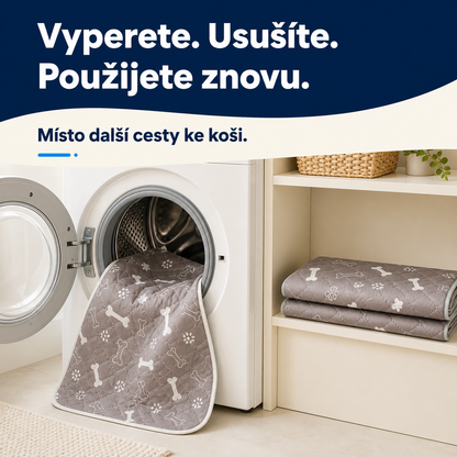 Vyperete, usušíte a použijete znovu