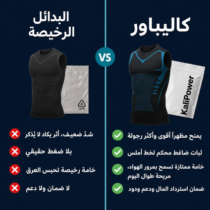 مقارنة كاليباور بالبدائل الرخيصة: ثبات ضاغط محكم، خامة تسمح بمرور الهواء، ضمان ودعم