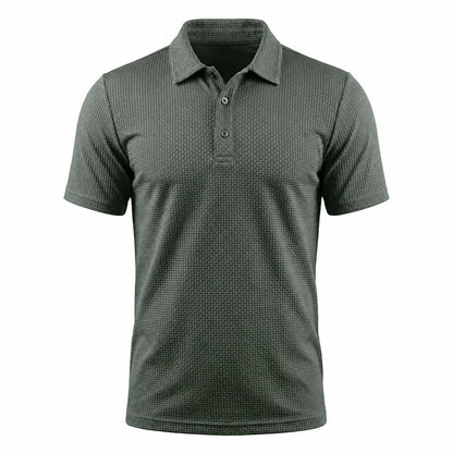Polo triko Verona, Šalvějová zelená, přední pohled