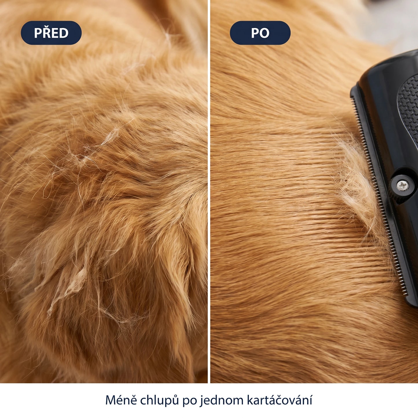 GroomPaw™ – lehčí srst do veder